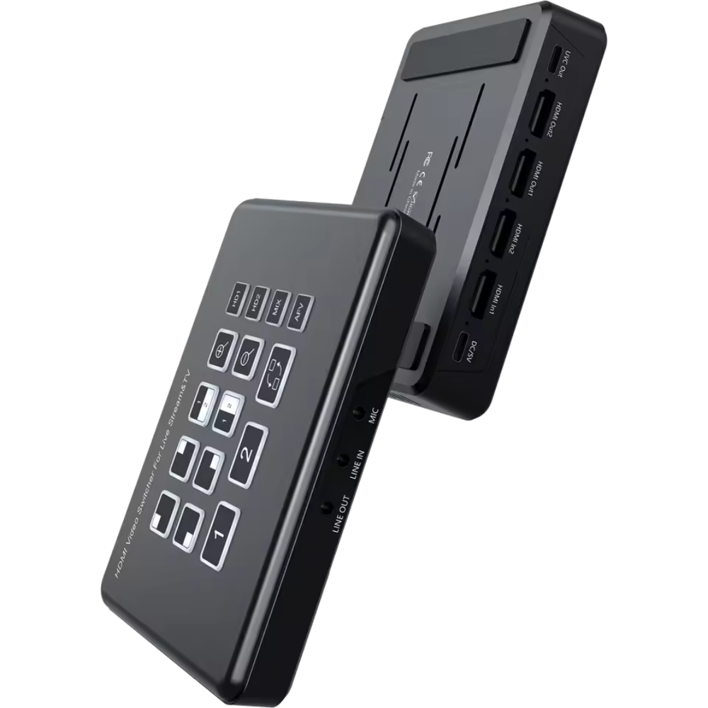 VIDEOCAST 2 Channel V2 Video Switcher with USB and HDMI Loop out