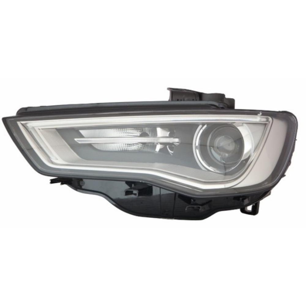 Headlight Assembly For Audi A3 Sport Black (HID/LED) (2012-15)