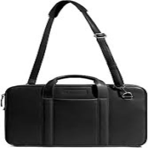 Black Leather Laptop Bag for office and Professionals (SS-352)