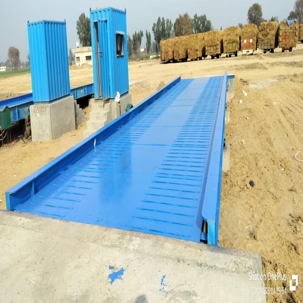 12 x3 mt 80 Ton Pit  Analog Type Electronic Road Weighbridge