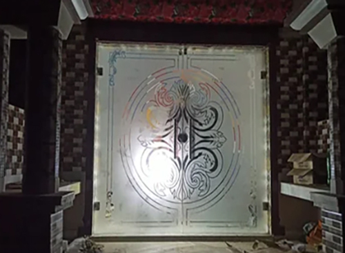 Toughened Glass Door