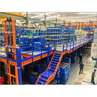 Mezzanine Floor - Color: Blue
