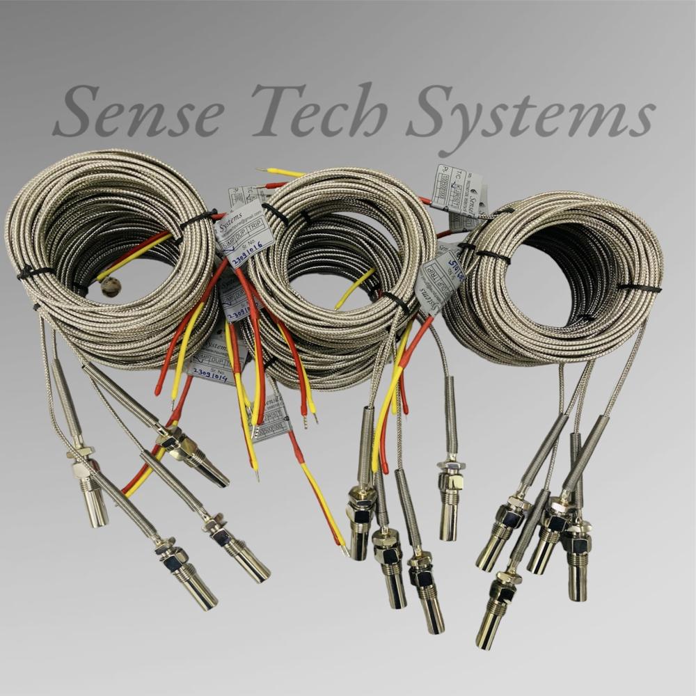Sts Make Transition Type Threaded Plug Thermocouples - Stainless Steel, Sheath Diameter 3mm To 8mm, Length 5mm To Custom, Operating Temp 0 To 400â°c, Silver Color, Industrial Use