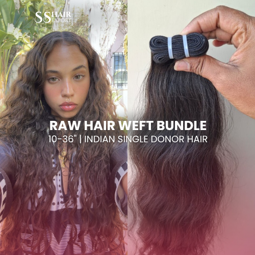 Bundles for Sew In Weaves Indian Human Hair Weft Hair Extensions