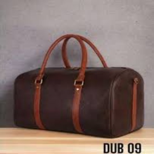 Unisex Faux Duffle Leather Travel Bag (SS-355)
