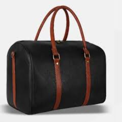 Unisex Faux Duffle Leather Travel Bag (SS-355)