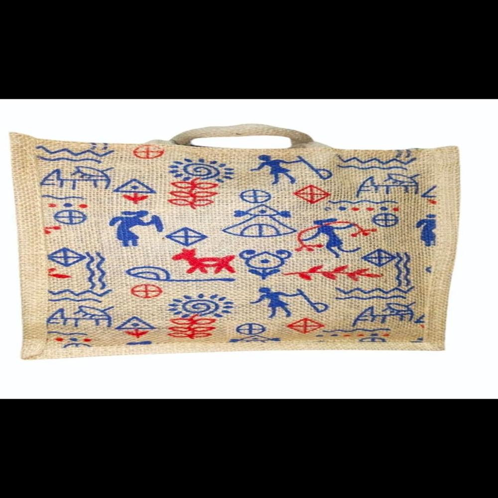 6.5kg Printed Jute Shopping Bag