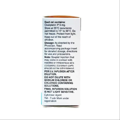 Soxplat 50 mg Injection