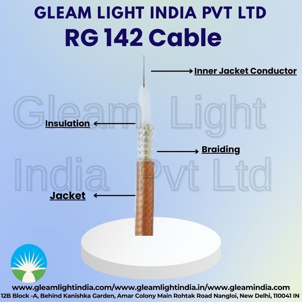 Rg 142 Cable - Application: Telecommunication