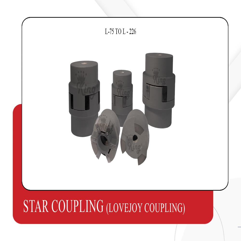 Jaw Coupling - Application: 1. Pumps 2 . Motors & Gearboxes