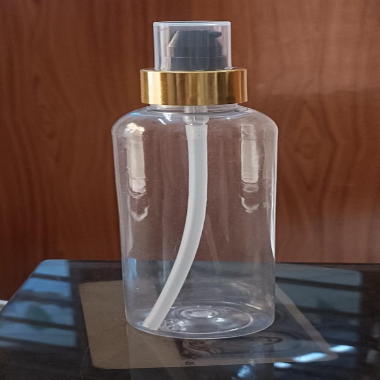 200 Ml Pet Bottle With Metal Collar