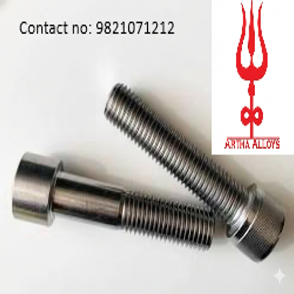 Hastelloy Bolt - Grade C276, 3/6 To 2 Inch Size | Gray, Powder Coated, Industrial Usage