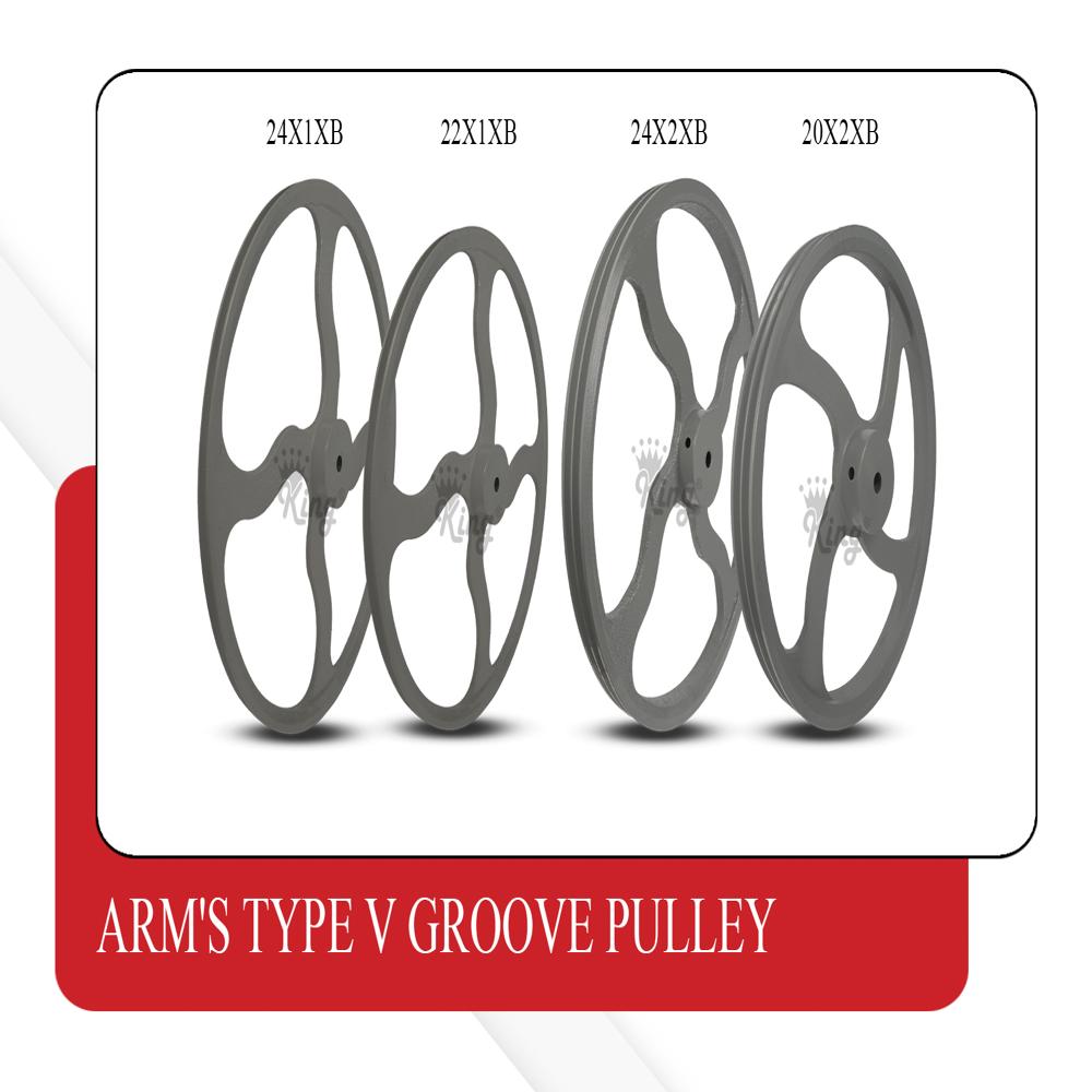 Thresher Pulley - Color: Grey