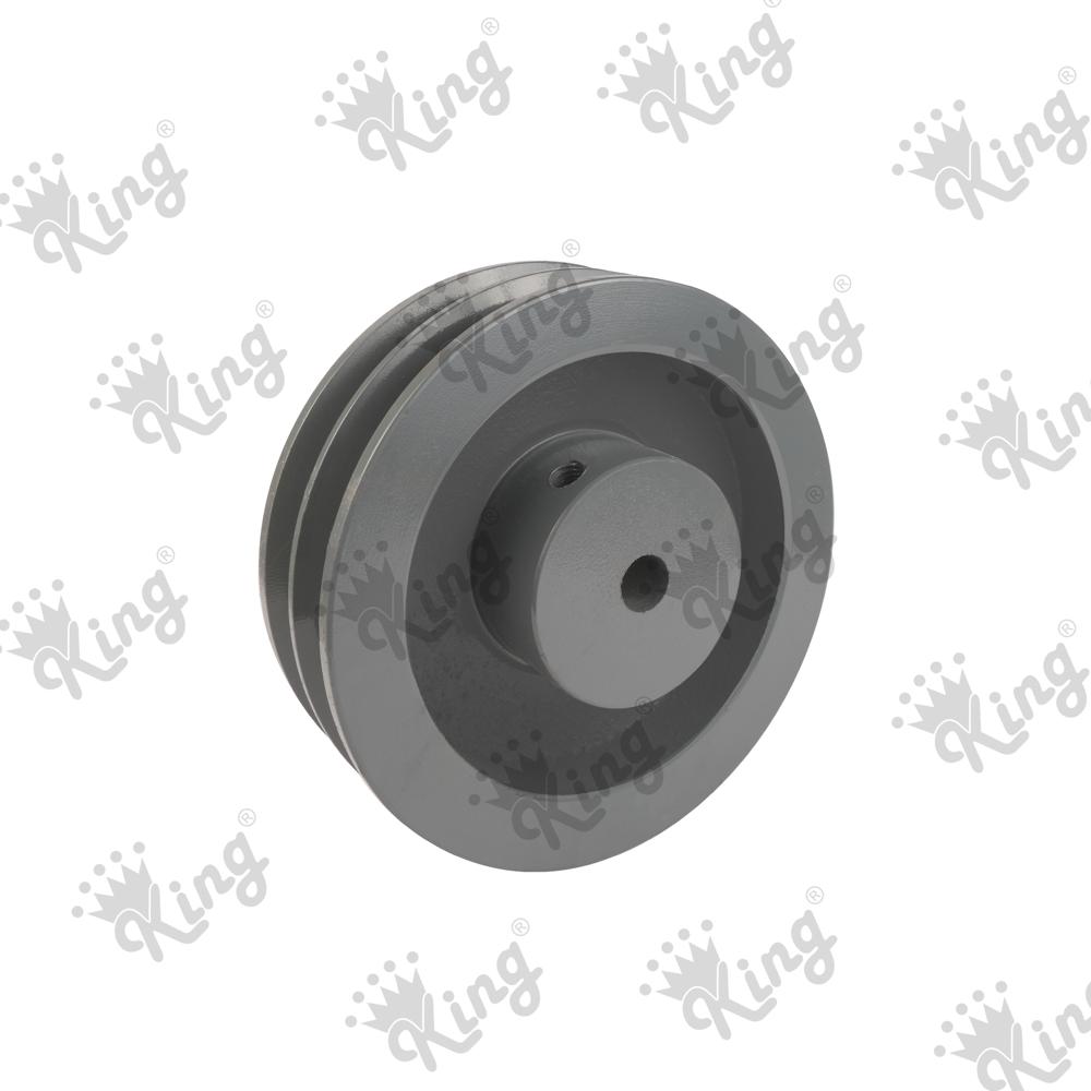 Solid V Groove Pulley - Color: Grey