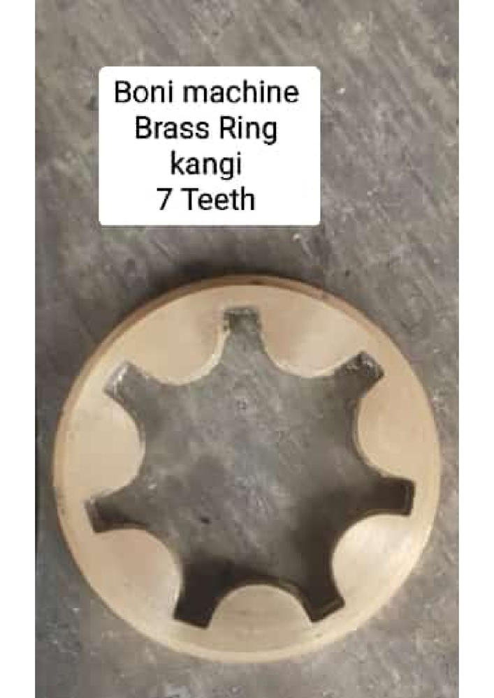 Boni Machine Brass Ring-Kangi 7 Teeth