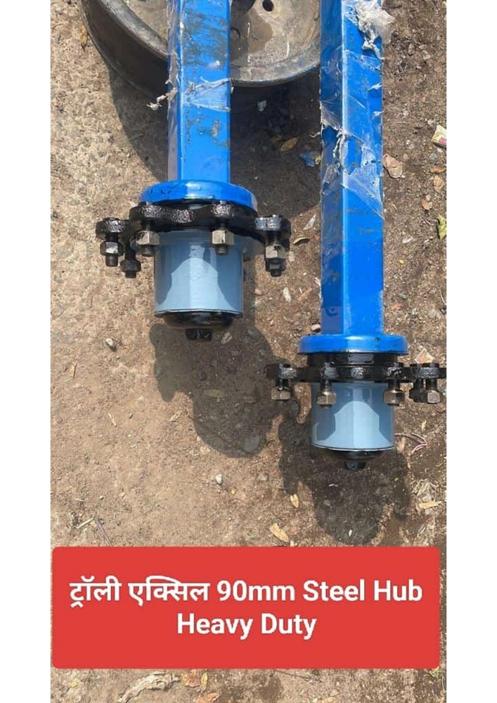 Trolly Axil Steel Hub 90 mm Heavy Duty