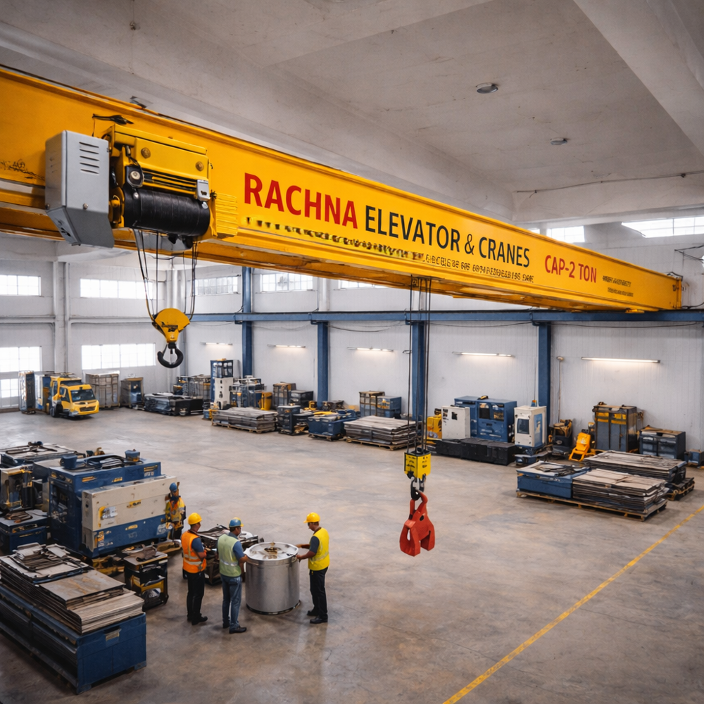 SINGLE GIRDER BOX TYPE EOT CRANE