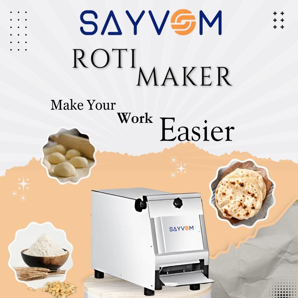 1000 Roti Chapati Pressing Machine - Capacity: 500-600 Kg