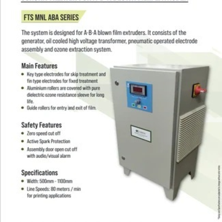 Corona Treater For ABA Blown Film Extruder