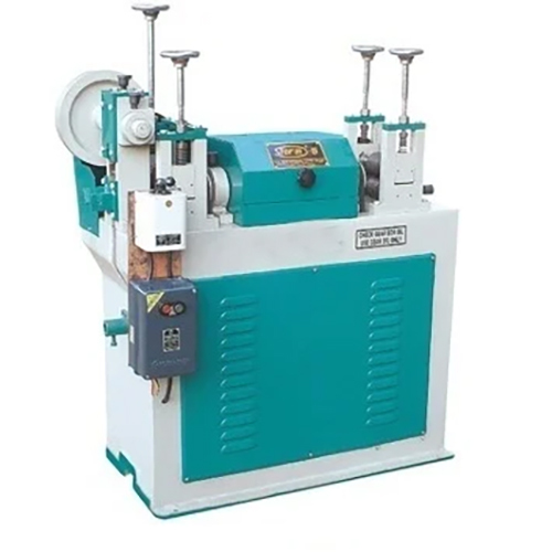 Wire Straightening & Cutting Machine-Double Roller - Color: White And Blue