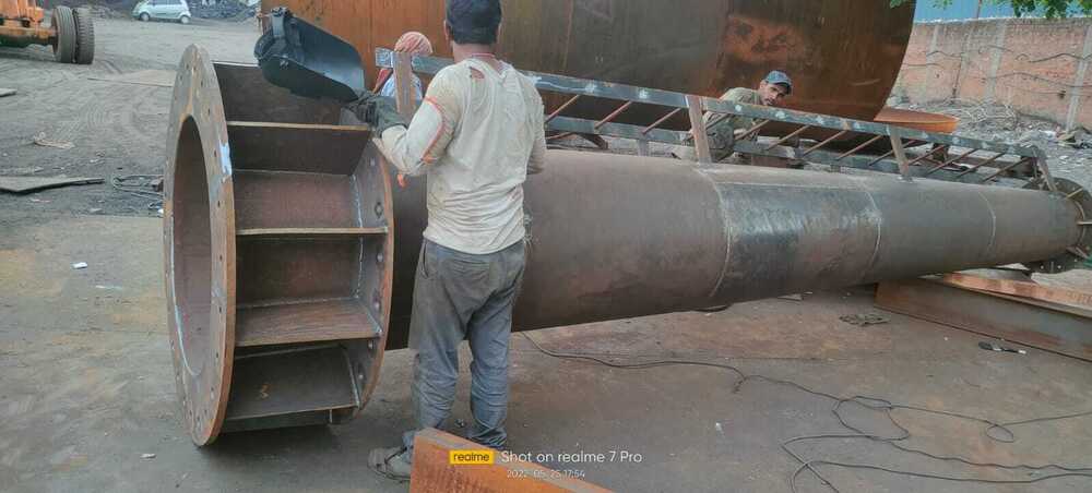 Industrial Chimney - Color: Grey