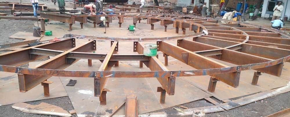 Heavy Duty Platform Structure - Color: Grey