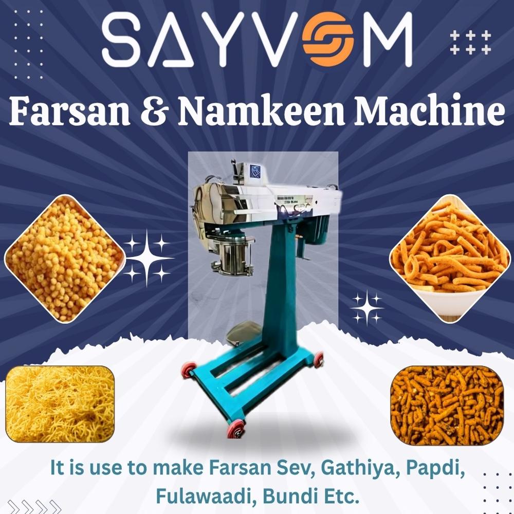7" Farsan (namkeen) Machine - Capacity: 60-70 Kg