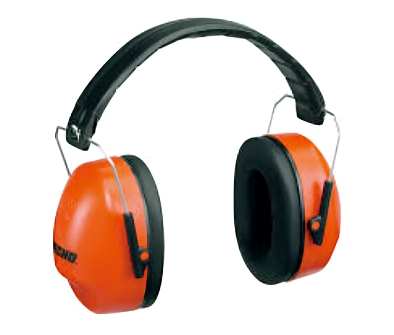Safety Ear Muff - Plastic, Unisex Fit, Black Color | Soft Foam Cushioned Design, Reusable For Personal Care, Versatile Application