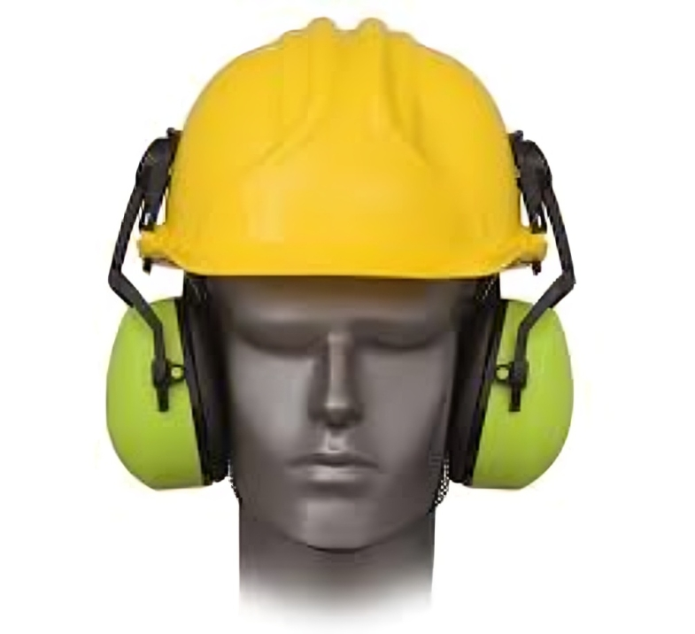 Safety Ear Muff - Plastic, Unisex Fit, Black Color | Soft Foam Cushioned Design, Reusable For Personal Care, Versatile Application