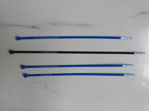 Laser Printed Cable Tie - Application: For Bundling Wires
