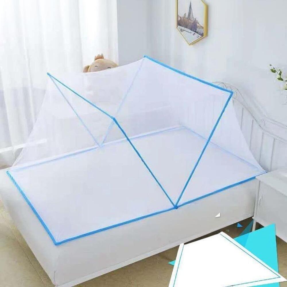 Single Bed Mosquito Net - Color: Blue