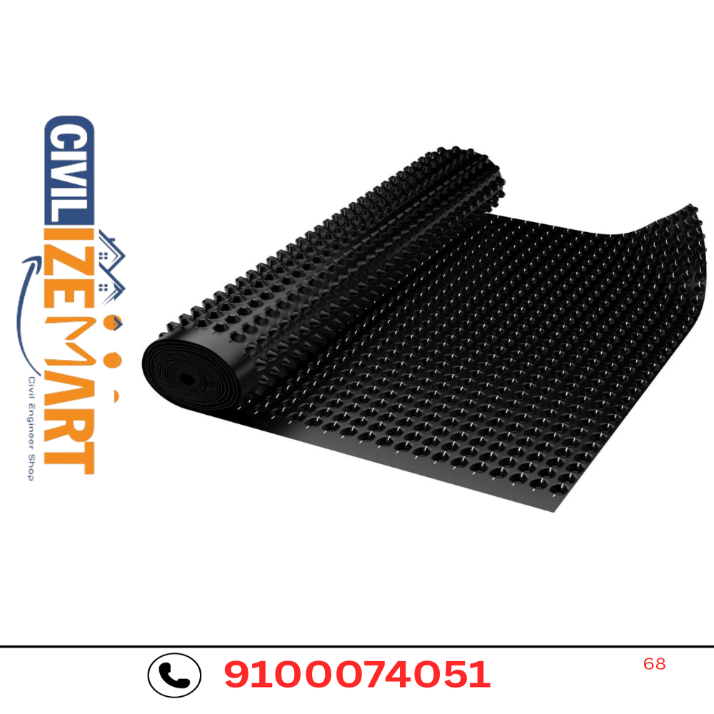 DRINAGE & FILLER BOARD - HDPE DIMPLE PROTECTION AND DRAINAGE BOARD