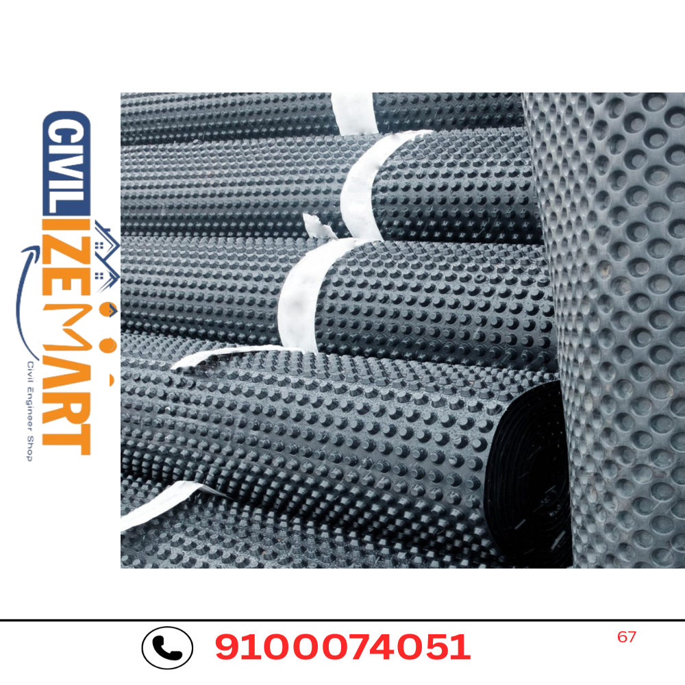 DIMPLE BOARD FOR WALL DRAINAGE WATERPROOFING