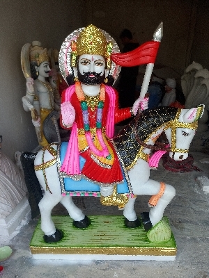 Baba Ramdev marble Murti idol