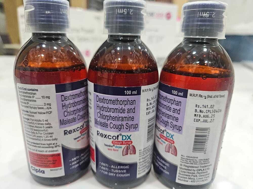 REXCOD DX SYP 100 ML
