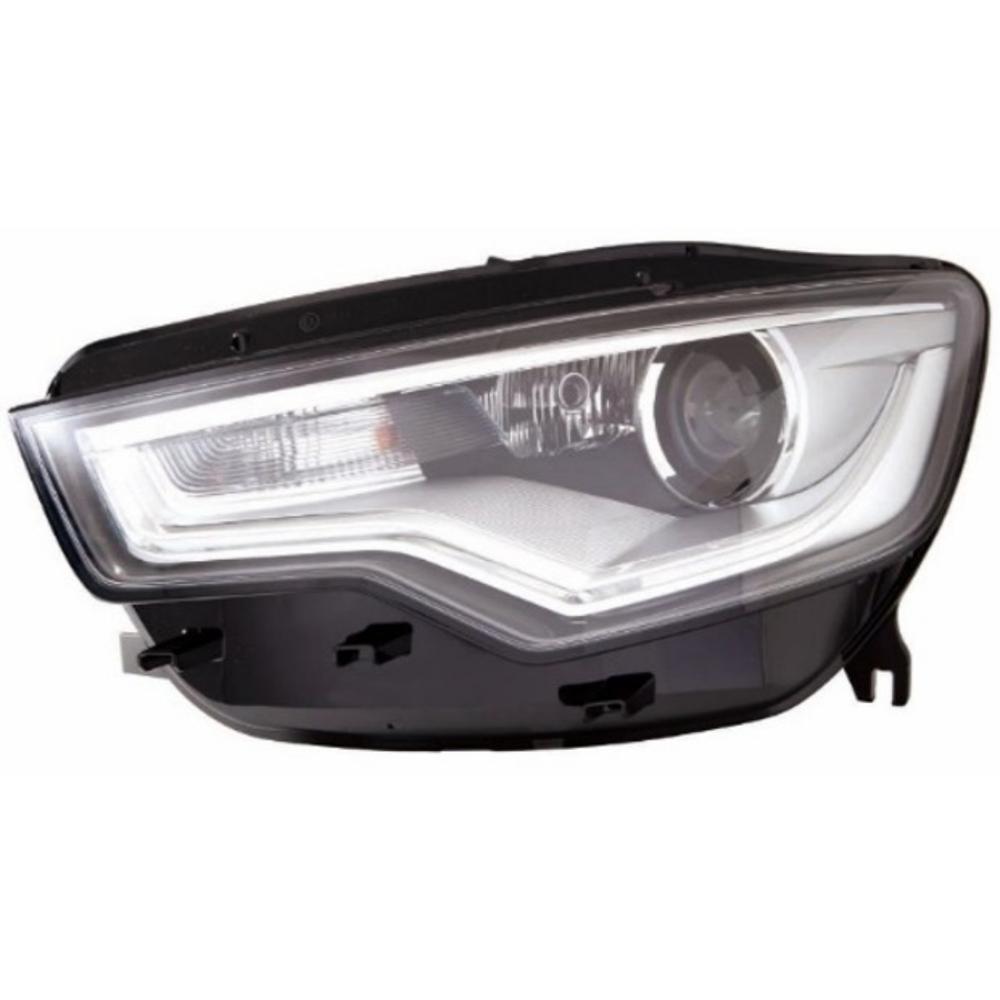 Headlight Assembly For Audi A6 (2009-10) (HID+LED)