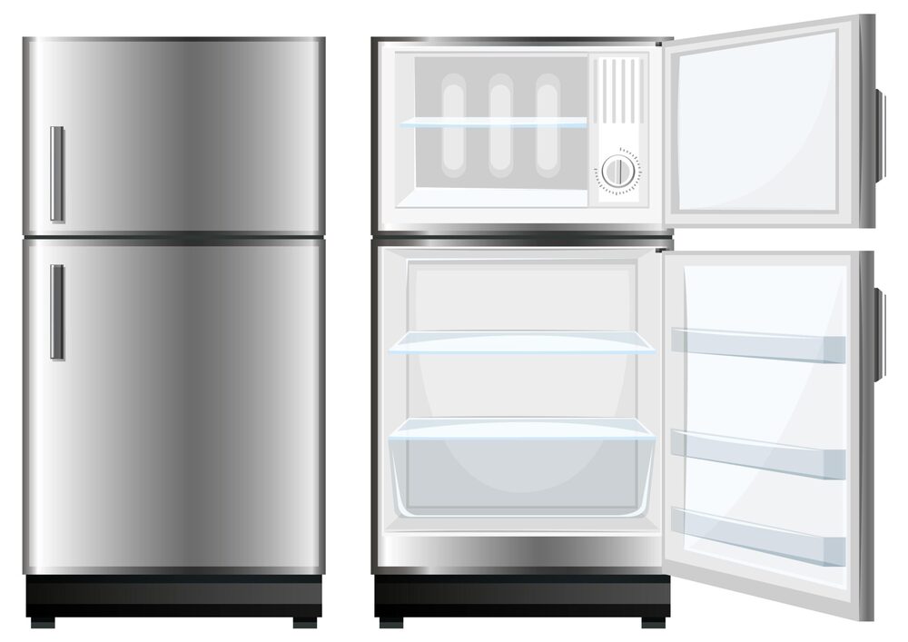 Electric Refrigerator - Size: Physical Dimensions