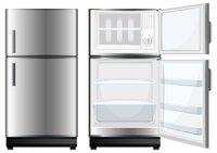 Industrial Electric Refrigerator - Size: Physical Dimensions