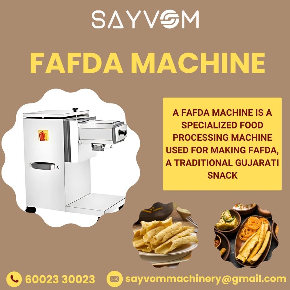 FAFDA NAMKEEN MACHINE (JUMBO)