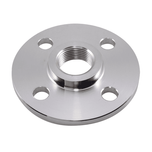 Threaded Flange - Color: Silver