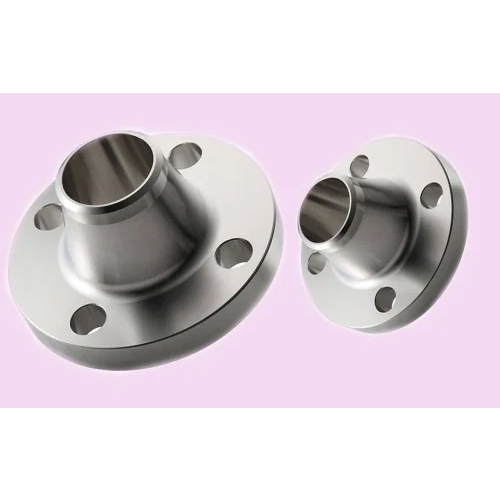 Weld Neck Flange - Color: Silver