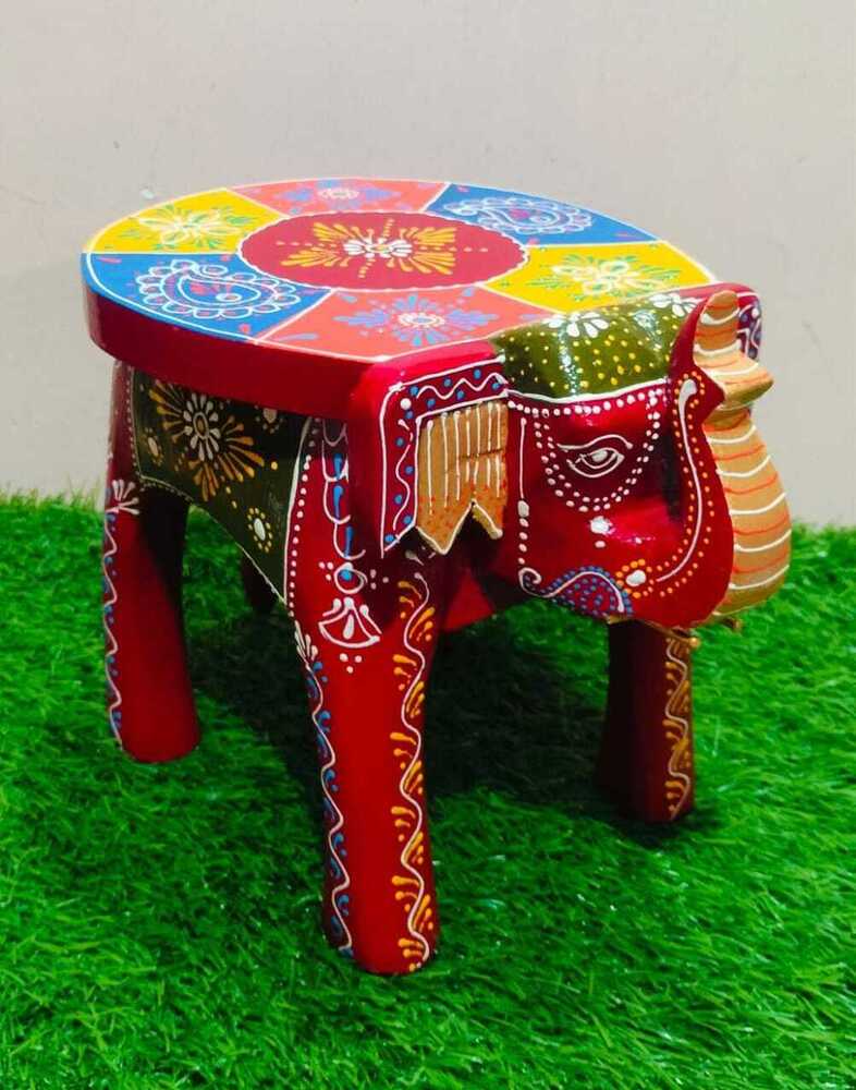 Wooden Elephant stools