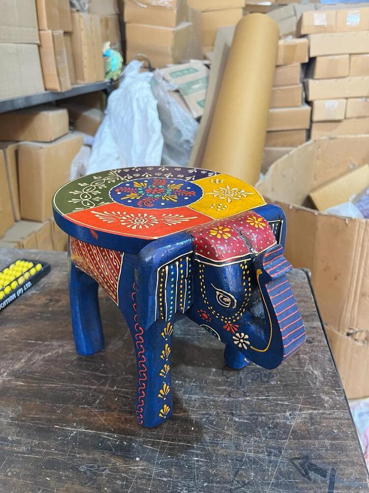 Wooden Elephant stools