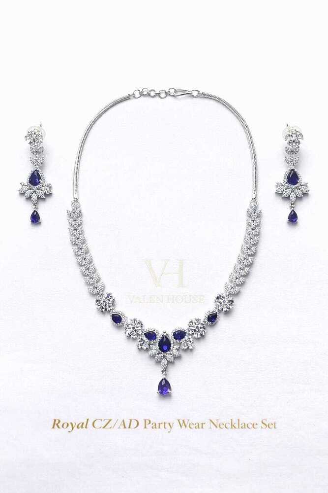 Royal CZAD Party Wear Necklace Set