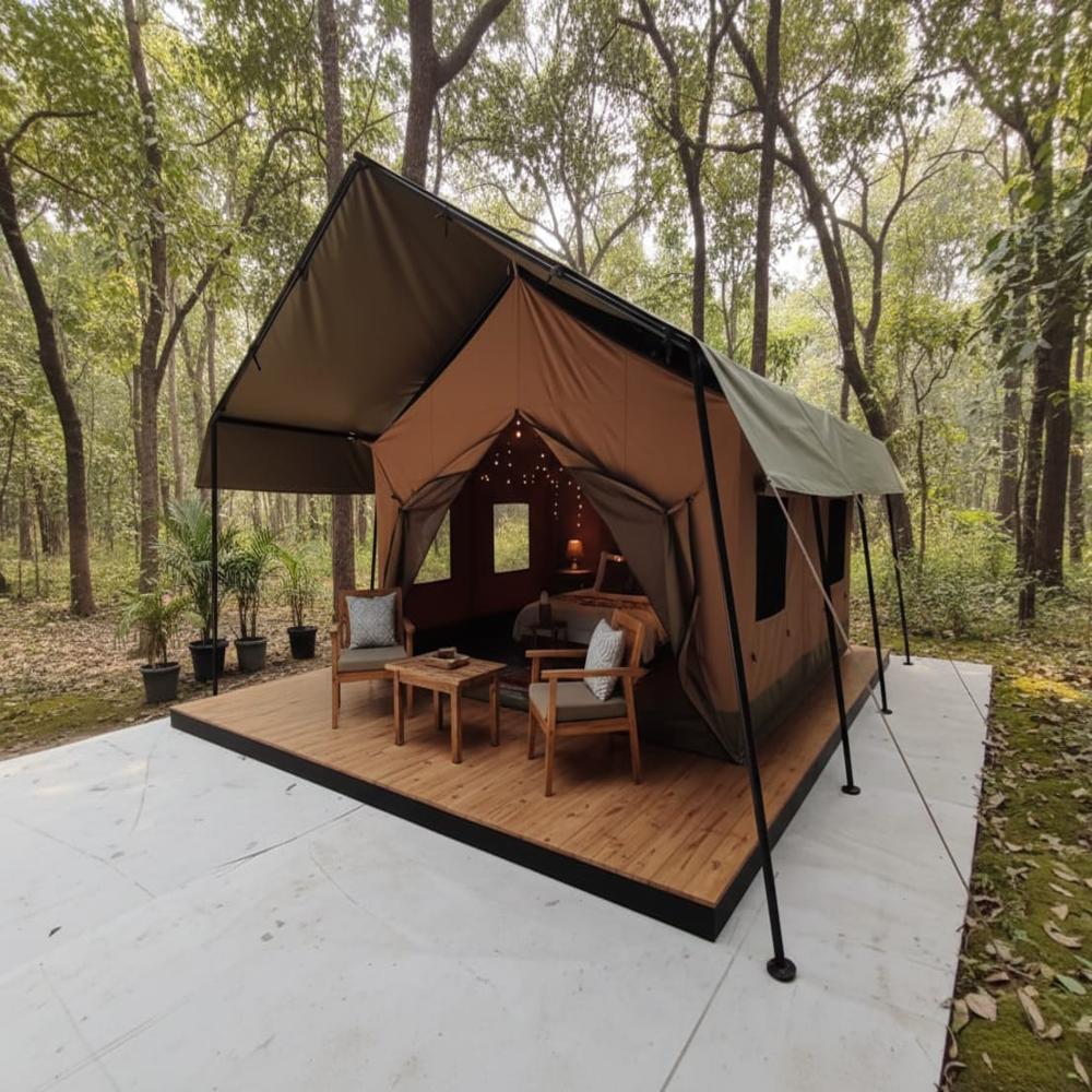 jungle safari tent 