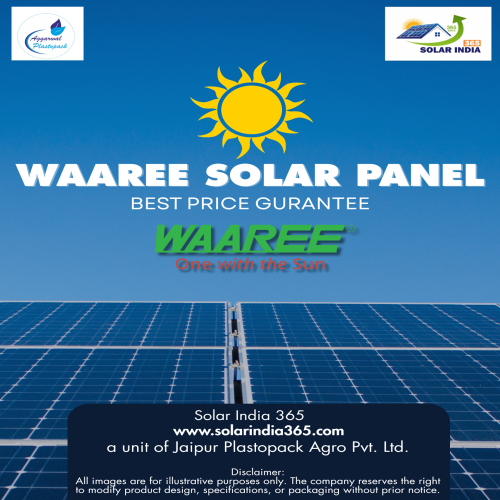 Waaree 5 KW solar rooftop installers