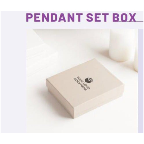 Pendant Set Packaging Box