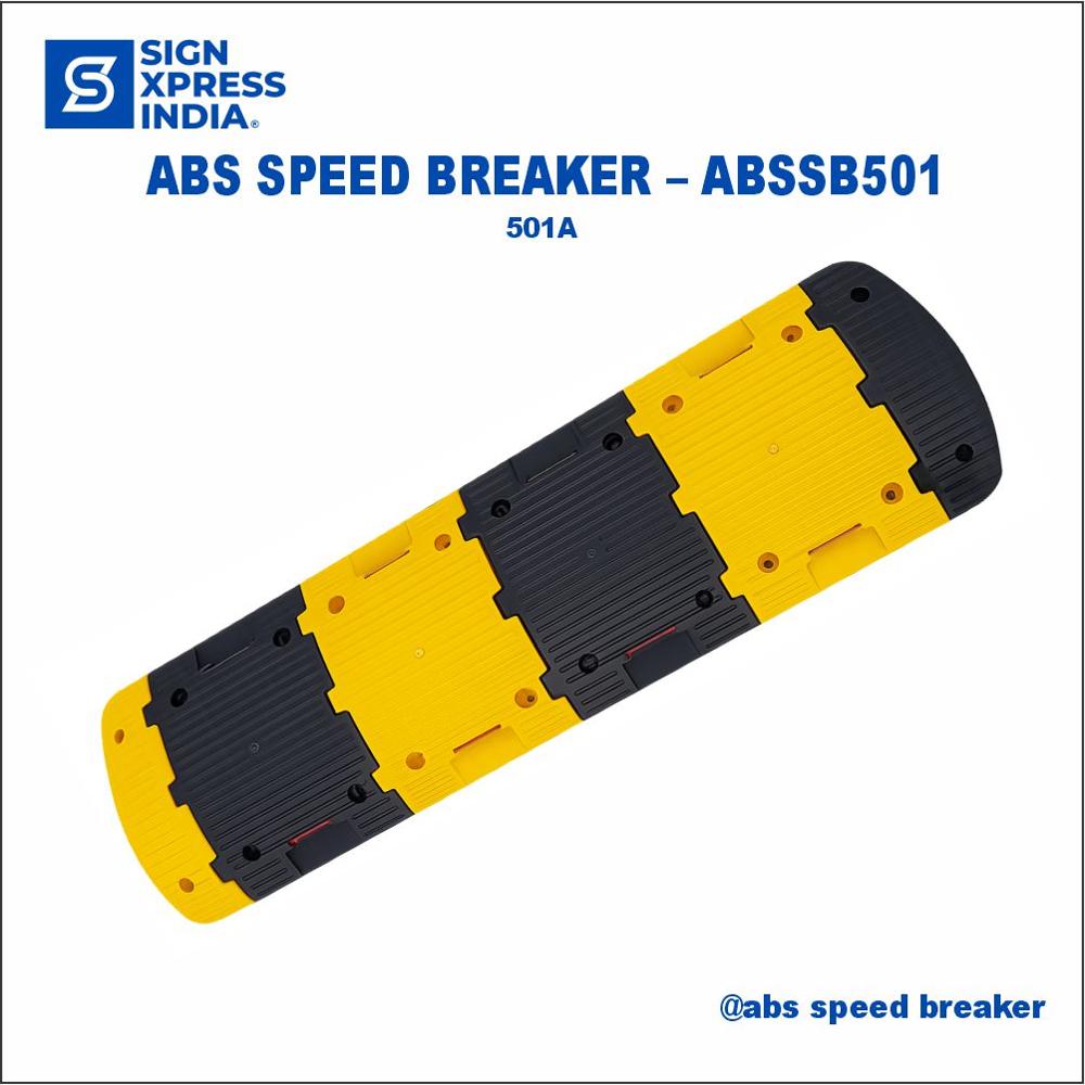 Abs Speed Breaker - 501A - Color: Yellow And Black