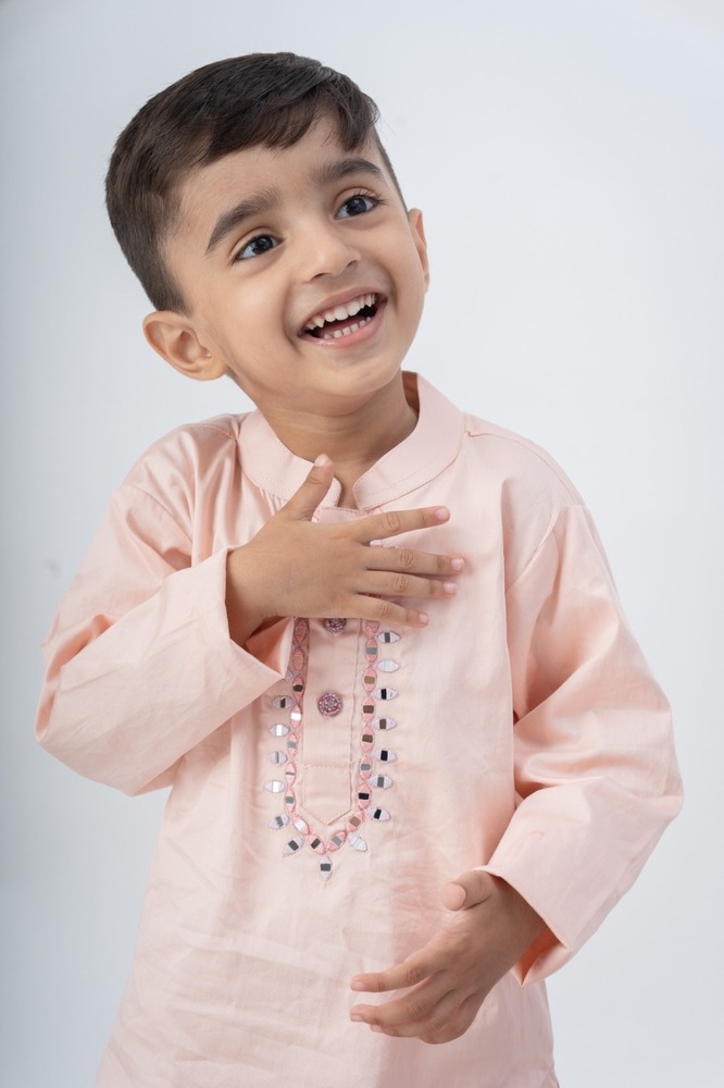 Boys Sitara Kurta Pant - Feature: Washable