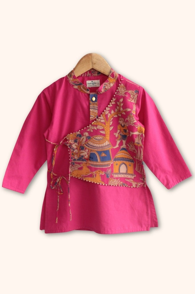 Boys Radhe Kurta and Dhoti Pants